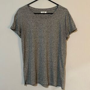 Awake Heather Gray Short Sleeve Tee L